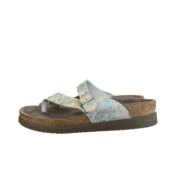 MEMPHISTO WOMENS LEATHER SANDAL SIZE 38 Size 8 USA - Picture 5 of 8